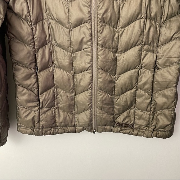 Marmot 800 Fill Down Puffer Lightweight Jacket Size Large - Picture 5 of 15